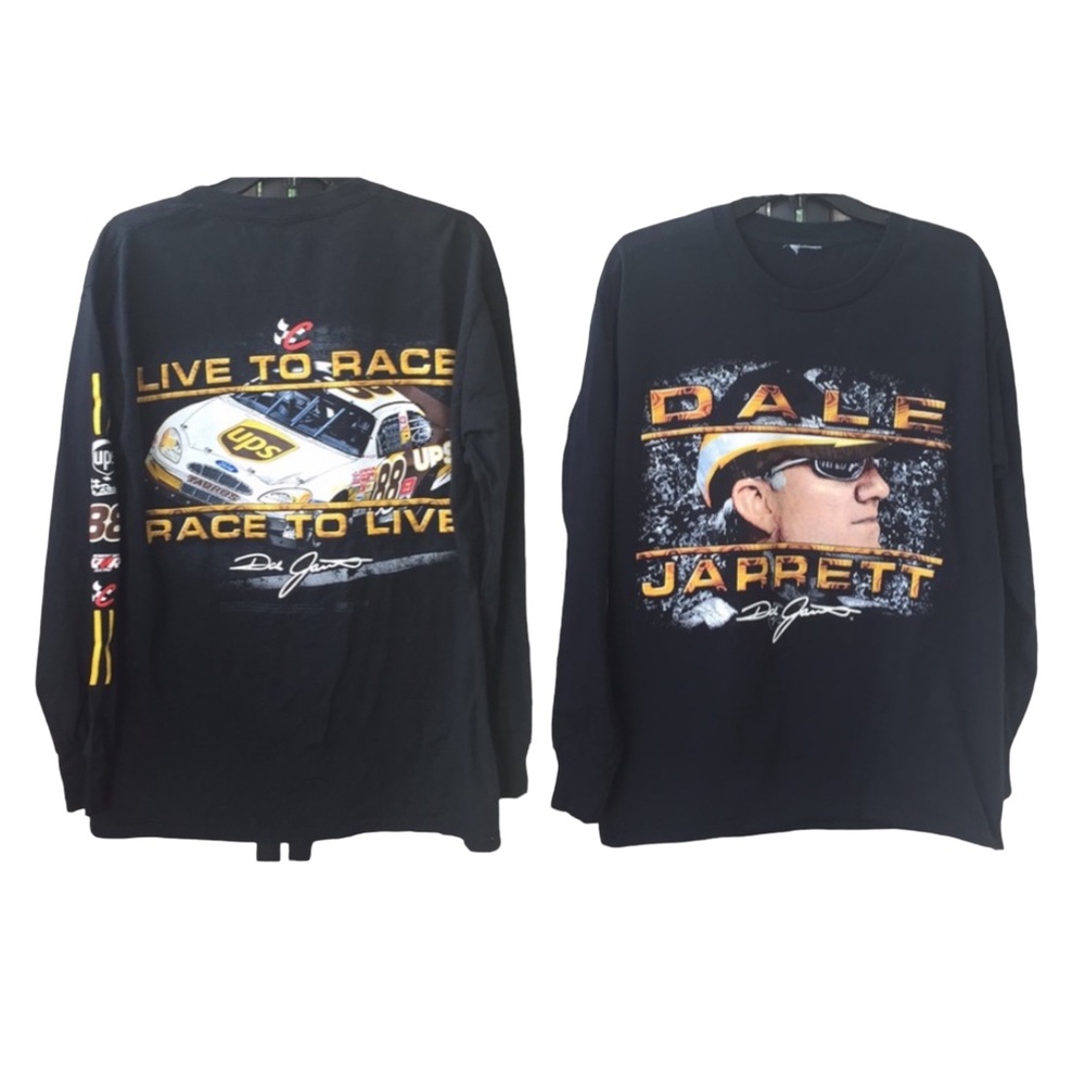 Dale Jarrett Men’s Black Tee